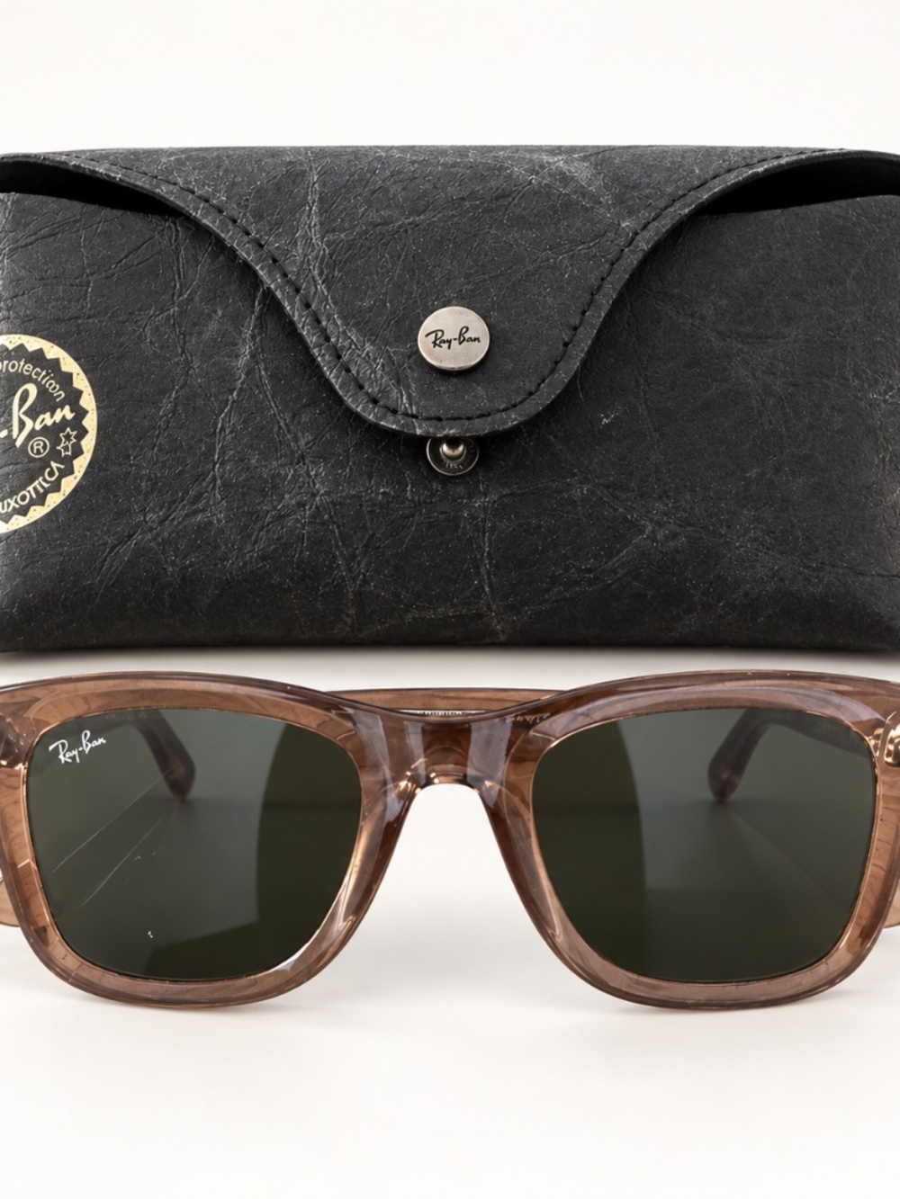 Ray-Ban RBR0502S Wayfarer Reverse Sunglasses with Case & Cloth